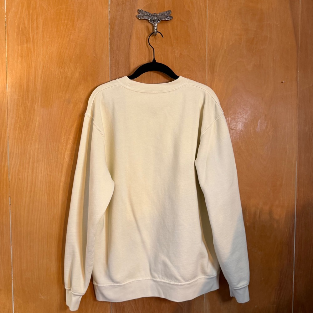 Taylor Swift 1989 Taylors Version Cream Graphic Crewneck Sweatshirt Merch Medium - Picture 6 of 7